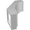 Ekena Millwork 3-in. W x 6-in. D x 10-in. H Imperial Architectural Grade PVC Knee Brace BRCP03X06X10IMP - alternate 4